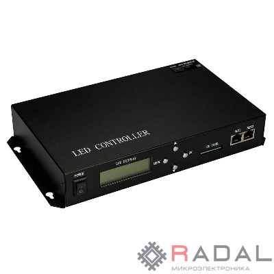 Контроллер HX-801TC (122880pix 220В SD-карта) Arlight 022187