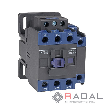 Контактор OptiStart E LC1E32M5 32A 220В AC 1НО+1НЗ КЭАЗ 367545