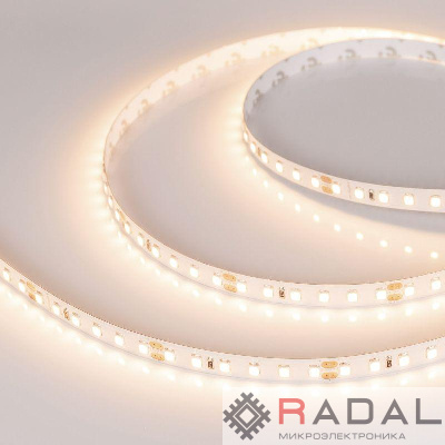 Лента светодиодная RT-A120-8mm 24V Warm 3000К CRI98 9.6Вт/м IP20 2835 открыт. (уп.5м) Arlight 027936(2)