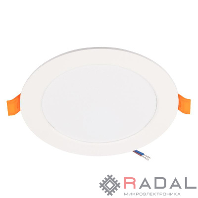 Светильник светодиодный PLED DL7 WH Downlight 10Вт 4000К 120х26мм IP54 ДВО встраив. JazzWay 5042520