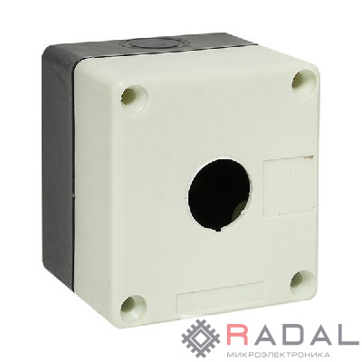 Корпус КП 101 1 кнопка бел. EKF cpb-101-w