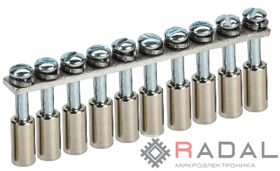 Перемычка ARMAFIX для CTS 2.5кв.мм 10PIN в сборе IEK YCT10-00-K03-002-A-10P
