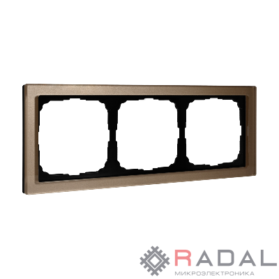 Рамка 3-м ArtGallery Pure органич. стекло шампань SE GAL320503