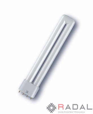 Лампа люминесцентная компактная DULUX L 18Вт/840 2G11 OSRAM 4099854124044