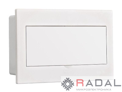 Корпус встраиваемый дв. 1 ряд 13 мод. IP41 ЩРВ-П пласт. бел.DEKraft 31083DEK