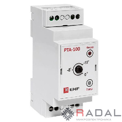 Терморегулятор РТА-100 EKF rta-100