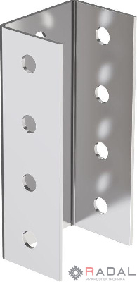 Профиль настенный IEK CLP1Z-050-100