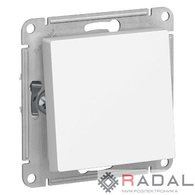 Механизм переключателя 1-кл. СП AtlasDesign Aqua 10А IP44 (сх. 6) 10AX бел. SchE ATN440161