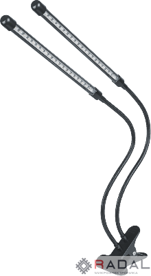 Светильник светодиодный 95 585 NDF-FITO-C01-02-20W-BL 20Вт IP40 на прищепке с таймером для растений красн./син. спектра Navigator 95585