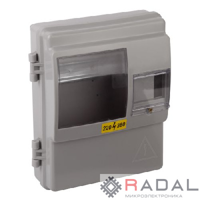 Корпус пластиковый ЩУРн-П 1/4 IP54 (КДЕ-1) KDE_1 (290х240х110) ЭРА Б0050592