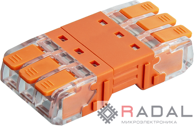 Клемма монтажная 95 185 NTC-R3-3-3-r (уп.5шт) NAVIGATOR 95185