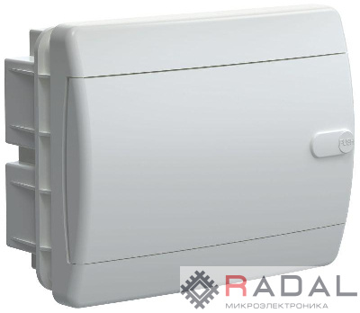 Корпус пластиковый ЩРВ-П-8 IP41 бел. дверь UNION Compact IEK UIC-KP13-V-08-41-K01
