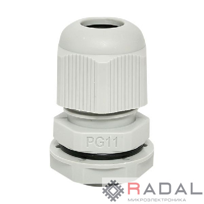 Сальник PG11 IP54 d отв. 18мм/d провод. 5-10мм PROxima EKF plc-pg-11-r