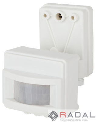 Датчик движения MD 01 прожекторный 1200Вт IP-44 12м (50400) Эра Б0043807