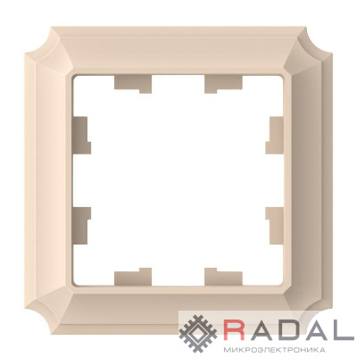 Рамка 1-пост. AtlasDesign Antique песочн. SE ATN101201