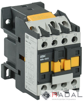 Контактор КМИе-10911 9А 110В/АС3 1НЗ ИЭК KKME11-009-110-01