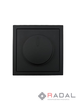 Диммер для LED ламп 250Вт СП ZIMA IP20 черн. бархат LEZARD 704-4288-163