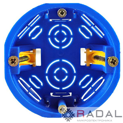 Коробка установочная 68х45мм для гипсокартона IP20 TOKOV ELECTRIC TKE-KU-68-45-GK-C08