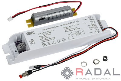 Блок аварийного питания БАП200-1.0 для LED ИЭК LLVPOD-EPK-200-1H
