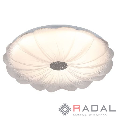 Светильник светодиодный SPB-6 Muze 84W-3K-6.5K WH+CH 84Вт 3000-6500К без ДУ Эра Б0070190