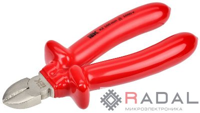 Кусачки боковые диэлектрические 160мм K2 1000В ARMA2L 3 IEK A2L3-PC20-K2-160