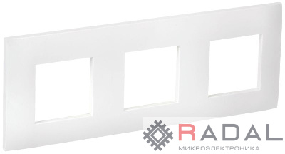 Рамка 3-м SKANDY SK-F03W арктич. бел. IEK SK-M32-K01