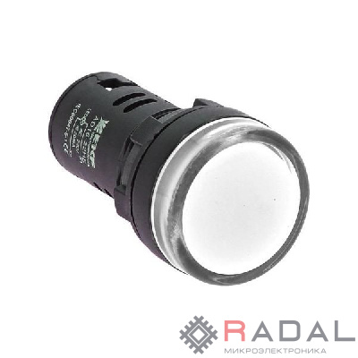 Матрица светодиодная AD16-22HS бел. 230В AC PROxima EKF ledm-ad16-w