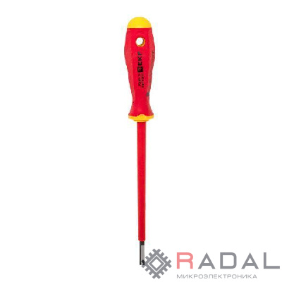 Отвертка Professional SL3.5х0.6мм VDE 1000В EKF sl-3.5-0.6-pro-in