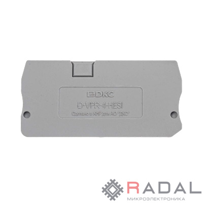 Изолятор торцевой для клемм VPR-4-HESI/MT DKC D-VPR-4-HESI