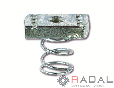 Гайка М8 фасон. (с пружиной) (уп.50шт) DKC CM150800