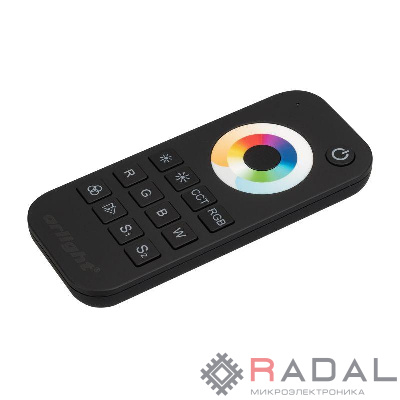Пульт SMART-R21-MULTI Black (1 зона 2.4G) (IP20 пластик) Arlight 023472