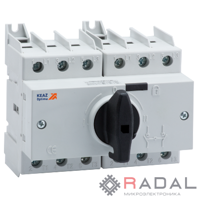 Выключатель-разъединитель реверсивный OptiSwitch DI-100-3C КЭАЗ 332083