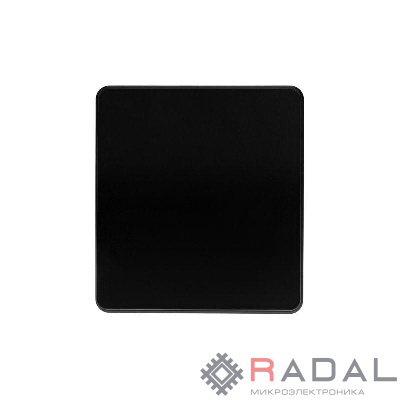 Выключатель 1-кл. СП ROUND MIELE 10А оникс Kranz KR-78-0705-3