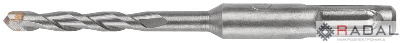 Бур по бетону SDS PLUS 6х110мм син. корпус FIT 33203