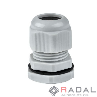 Сальник PG16 IP54 d отв. 21мм/d провод. 10-14мм PROxima EKF plc-pg-16-r