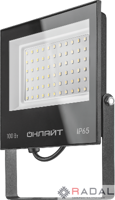 Прожектор светодиодный 90 500 OFL-03-100-6.5K-BL-IP65-LED ОНЛАЙТ 90500