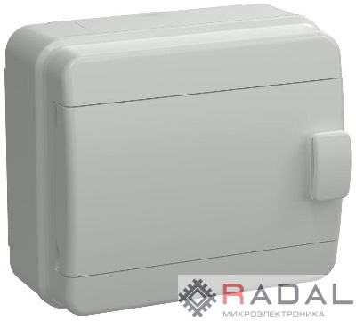 Корпус пластиковый КМПн-8 IP65 сер. непрозр. дверь TEKFOR IEK TF5-KP73-N-08-65-K03-K03