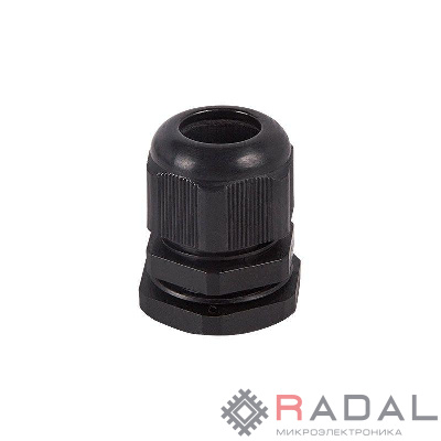 Ввод кабельный MG-12 (7.6-4.6мм) черн. Rexant 07-8112-1