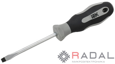 Отвертка SL6.5х100 Т2 ARMA2L 5 IEK A2L5-SC10-T2-SL-65-100