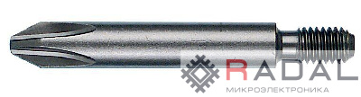 Бита крестовая M6 6мм PH2х44.5 (уп.10шт) FELO 08222510