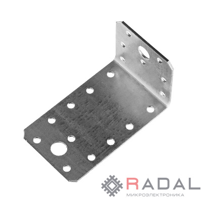 Угол крепежный асимметричный 55х50х90 оцинк. Tech-Krep/Zitar 124405