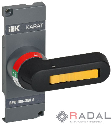 Рукоятка прямого управления ВРК 160-250А KARAT IEK KA-VR10D-RY-0160-0250