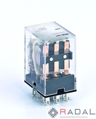 Реле промежуточное ПР-102 5А 110В DC 3 конт. с LED-индикацией DEKraft 23873DEK