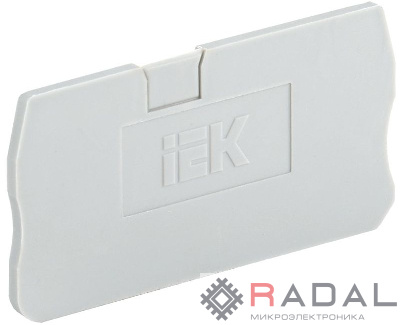 Заглушка для КПИ 2в-4 сер. IEK YZN11D-ZGL-004-K03