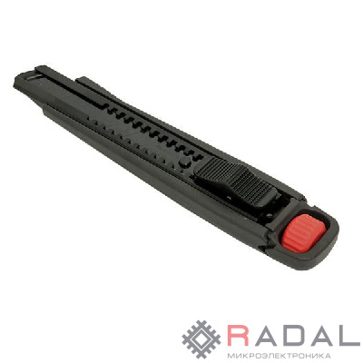 Нож строительно-монтажный 18мм НСМ-80 (SK4) Heavy Duty (до 60кг) Professional EKF ncm-80-pro