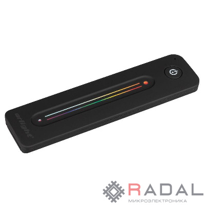 Пульт SMART-R45-MULTI Black (1 зона 2.4G) (IP20 пластик) Arlight 032987