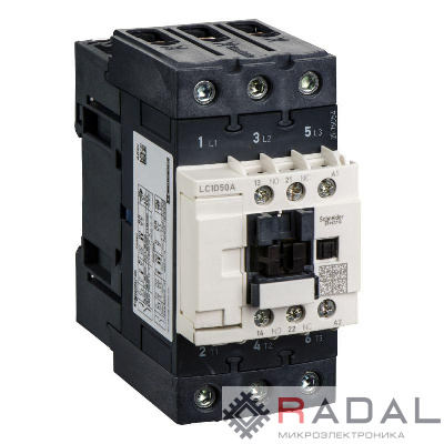 Контактор 3п 50А D50 220В AC SchE LC1D50AM7