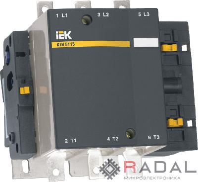 Контактор КТИ-5185 185А 230В/АС3 ИЭК KKT50-185-230-10