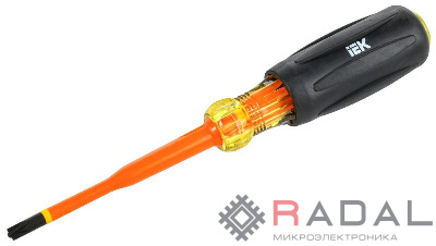 Отвертка диэлектрическая SLIM PZ/SL2х100 Т3 ARMA2L 5 IEK A2L5-SC31-T3-ZS-20-100