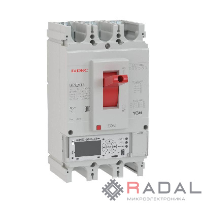 Выключатель автоматический в литом корпусе YON MD400N-MR1 DKC MD400N-MR1